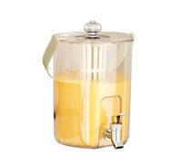 Dispenser di bevande - Dispenser di acqua per fissi, con rubinetto, contenitore a prova di perdite da 5 l, per bevande come tè, succo e limonata, per vacanze, campeggio e picnic all'aperto