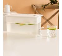 Dispenser di bevande ghiacciate da 4 litri con rubinetto, secchio per bevande,