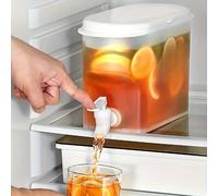 Dispenser di bevande in plastica persona con rubinetto, capacità 1 gallone (3 litri), per bevande fredde con rubinetto per , filtro per frutta , per bibite