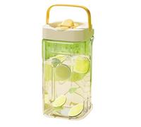 Dispenser di bevande per frigorifero, 3,5 l, con rubinetto, grande tanica a prova di perdite, per tè, succhi e bevande, per cucina, campeggio e feste