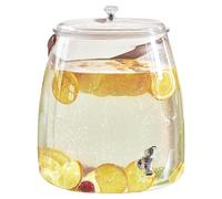 Dispenser di bevande per frigorifero - brocca per bevande fredde lanciatore | Contenitore per alimenti con rubinetto | Dispenser di tè di grande capacità per frigorifero Città