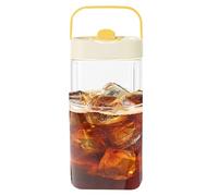 Dispenser di bevande per frigorifero, contenitore da 3,5 litri, con rubinetto per bevande, grande tanica a prova di perdite, per tè, succhi e bevande, per cucina, campeggio e feste