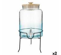Dispenser di bevande Quid Viba Multicolore Vetro 7,5 L [2 Unità]