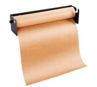 Dispenser di carta da 91,4 cm, supporto per rotolo di carta marrone, resistente, per liste di cose da fare, disegno fai da te, prendere appunti, opere d'arte nero 91,4 cm