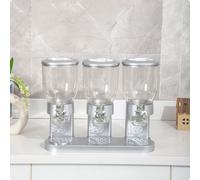 Dispenser di Cereali da Banco Trasparente per Colazione, Buffet