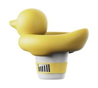 Dispenser di cloro a forma di anatra, simpatico supporto galleggiante per tablet per piscina e spa, dispenser di cloro o bromo per piscine, vasche idromassaggio, piscine per bambini, divertente