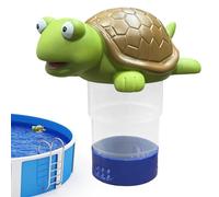 Dispenser di cloro a forma di tartaruga, per piscine, spa, vasche idromassaggio, multifunzione, per giardino, spa, vasca idromassaggio, feste, hotel