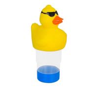 Dispenser Di Cloro Grande Per Piscine, 13x15x28cm Dosatore Per Pastiglie Cloro Galleggiante Per Piscina, Con Rilascio Regolabile, Velocità Di Erogazione Regolabile