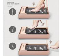 Dispenser di copriscarpe, macchina meccanica per coperture scarpe con pedale, impermeabile, protezione scarpe per visitatori domestici, regalo per la festa della mamma, decorazione camera da letto, gi