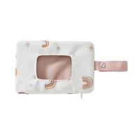 Dispenser di cotone ricaricabile porta salviettine da viaggio contenitore umido sacchetto per bambini per auto interno esterno organizzatore bagnato