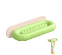 Dispenser di dentifricio, semplice e portatile, colorato, estrusore automatico di dentifricio per l'uso in bagno, dispenser igienico per dentifricio per bambini e adulti