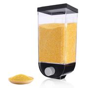Dispenser di detersivo per bucato a parete, dispenser per alimenti secchi Contenitore ermetico per cereali Contenitore per la conservazione di cereali Dispenser di perline di ammorbidente(1.5L)
