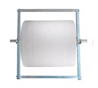 Dispenser di film estensibile per imballaggio e spedizione - Rack Heavy | Dispenser di pellicola elastica resistente per imballaggi efficienti, traslochi e spedizioni, con supporto pieghevole per