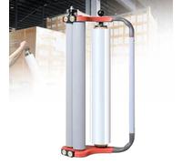 Dispenser di film estensibile per scatole di cartone e bagagli, impacchettatrice manuale e reggiatrice, larghezza 50 cm, ideale per uso in magazzino