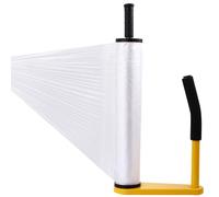 Dispenser di film estensibile regolabile per rotoli da 18 "e 20" con controllo della tensione, macchina imballatrice da 3 pollici
