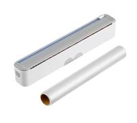Dispenser di fogli magnetici, contenitore riutilizzabile per risparmiare | Organizer in lamina di alluminio e cera per cucina, frigorifero, armadietto da parete, dispensa, appartamento