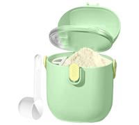 Dispenser di formula da viaggio - Contenitore in polvere di latte da 2,36 pollici per lo stoccaggio, portatile con scoop, comodo organizzatore per i genitori in viaggio, asili, babysitter e passe
