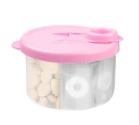 Dispenser di formula portatile - Scatola per latte in polvere rimovibile da 300 ml con 3 scomparti | Contenitore da viaggio per mamma che allatta - Viaggio in ospedale da campeggio all'aperto - Alimen