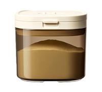 Dispenser di formule da viaggio, supporto magnetico antipolvere con paletta, contenitore per formule da viaggio, per snack, caramelle, frutta, cereali, shopping, campeggio, barbecue, uscite