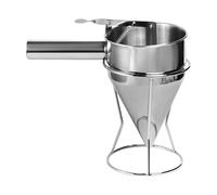 Dispenser di imbuto a pistone - Portatori di donatore di pancake strumento da cucina | Con supporto per la esatta di e, ideale per la cottura