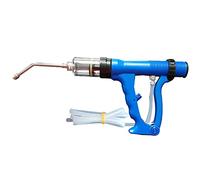 Dispenser di medicinali per Animali, siringa Continua Regolabile veterinaria, la Testa in Metallo previene i Danni da morso, per Bestiame suini bovini Ovini (50 ml)