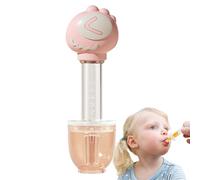 Dispenser di medicinali per bambini, Dispenser di medicinali per bambini, Dispenser portatile per medicinali liquidi in silicone, Contagocce per medicinali per bambini, siringa antisoffocamento per e