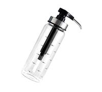 Dispenser di miele in vetro in acciaio inox, 300 ml, a prova di perdite, per marmellate e sciroppo, ideale per la cucina e l'organizzazione domestica