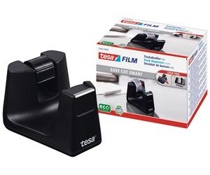Dispenser di nastro adesivo TESA Office, alimentatore fisso con lama, nero