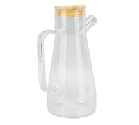 Dispenser di Olio per Cucina, Dispenser di Olio da Cucina Dispenser di Olio con Impugnatura Ergonomica e Vetro Borosilicato Ad Alta Scala Trasparente Antipolvere per Cucina (650