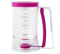 Dispenser di pastella portatile for cupcake, facile da usare e separatore burro con etichette misurazione, cucina