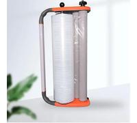Dispenser di pellicola estensibile, avvolgitore portatile per pellicola elastica, con base magnetica e manico ergonomico, per imballaggi alimentari in ristoranti, negozi di frutta, supermercati
