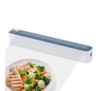 Dispenser di pellicole resistenti - Organizer applicatore per stagno, macchina per avvolgimento da 35 G | Avvolgitore in lamina di alluminio per alimenti, carta d'imballaggio, pellicola per la casa