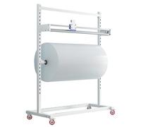 Dispenser di pluriball, avvolgitore autoportante per imballaggio, trasloco e spedizione efficienti, supporto per rotolo ammortizzante