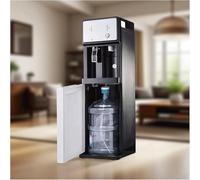 Dispenser di raffreddamento dell'acqua Fed, unità di supporto del pavimento di temperatura calda della stanza fredda a 3 Temp, fiala anti-secco e allarme idrico basso per l'idratazione istantanea dell