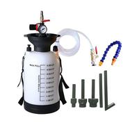 Dispenser di ricarica ATF 5L 8L Pompa auto Automobile Trasferimento olio cambio pneumatico Estrattore pneumatico Serbatoio olio 1 pz (With Adapters)