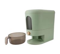 Dispenser Di Riso 5kg, Contenitore Per La Conservazione Del Riso Sigillato A Prova Di Umidità Con Misurino, Dispenser Automatico Domestico Per Contenitori Di Grano Per Dispensa