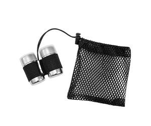 Dispenser di sale e pepe: contenitore per spezie in acciaio inossidabile da 5 cm, set doppio pezzo portatile, borsa da viaggio compatta | Mini pepe Shaker per il pranzo nel l