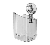 Dispenser di salviette da bagno, vassoio a da parete, custodia per fazzoletti bagnati, accessorio per l'igiene del WC, organizer da piano di lavoro, porta salviette con presa sicura per uso