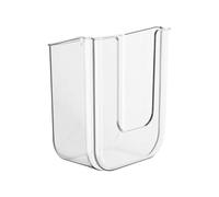 Dispenser di salviette lavabili, supporto adesivo da parete, contenitore ricaricabile per bagno, WC, camera da e casa, design sicuro per un facile accesso e uso quotidiano in famiglia