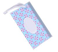 Dispenser di salviette per bambini, porta salviettine per pannolini, impermeabile, con cinturino da polso, design in stile bohémien, ricaricabile, per viaggi, attività all'aperto, passeggini