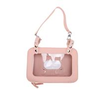 Dispenser di Salviette per Neonati, Borsa per Organizer per Pannolini Borsa per Passeggino in Pelle PU Custodia per Salviette Umidificate per Viaggi All'aperto per Neonati (PINK)