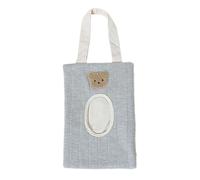 Dispenser di salviette, riutilizzabile per salviettine umidificate per bambini, borsa contenitore portatile da appendere per casa, viaggi, cucina, organizzazione bagno