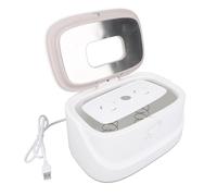 Dispenser di Salviette Scaldasalviette per Neonati con Luce Notturna a 3 velocità per i Cambi Notturni Design a Molla Dispenser di Salviette Umidificate a 3 Livelli di