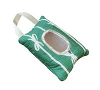 Dispenser di salviettine porta salviettine ricaricabili, da appendere al passeggino del bambino, contenitore di salviettine con motivo a fiocco, scatola di salviettine