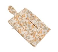 Dispenser di salviettine - portaoggetti per pannolini da appendere passeggino, contenitore riutilizzabile per salviettine umidificate, organizer portatile in cotone, uso interno ed esterno coppia
