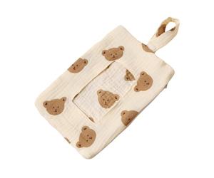 Dispenser di salviettine umidificate: compatto ricaricabile, astuccio per salviettine per pannolini | design organizzatore resistente alle perdite, soluzione di archiviazione da viaggio per la città