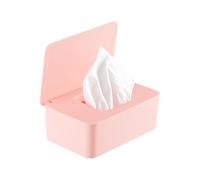 Dispenser di salviettine umidificate - Scatola salviettine umidificate | Porta salviettine per bambini Scatola salviettine riutilizzabili a prova di polvere.