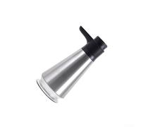 Dispenser di sapone 400 ml in acciaio inox per pompa dispenser di sapone | Regolabile per pompa, più o meno, ideale per lavare i piatti e le mani, dosaggio preciso