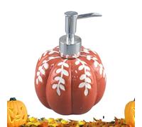 Dispenser di sapone a forma di per sapone per le mani, in ceramica, ricaricabile, per Halloween, per toilette degli ospiti, cucina, doccia, giorno del Ringraziamento, Halloween e Ringraziamento