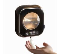 Dispenser di sapone automatico a parete, dispenser di schiuma elettrico con sensore da 320 ml, senza contatto, regolabile su 5 livelli, per